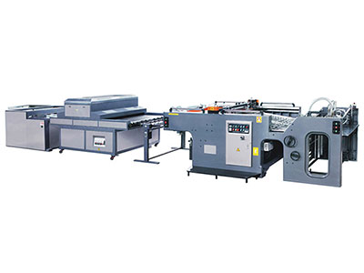 Automatic swing cylinder screen prining machines